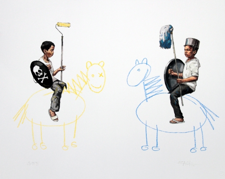 Ernest Zacharevic Prints & Originals