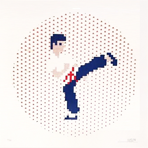 Kung Fu Club by Invader