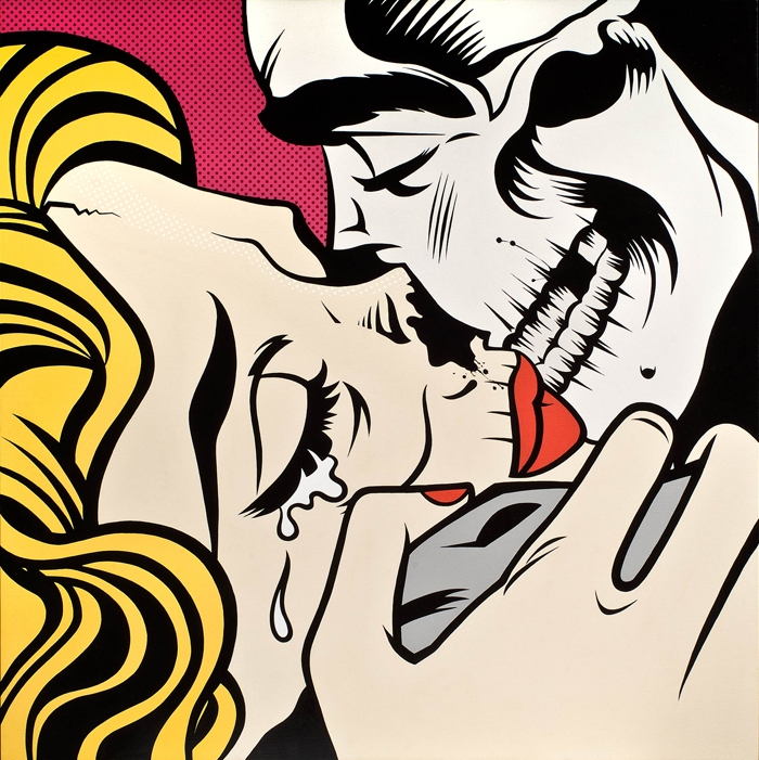 D Face Kiss Of Death Print